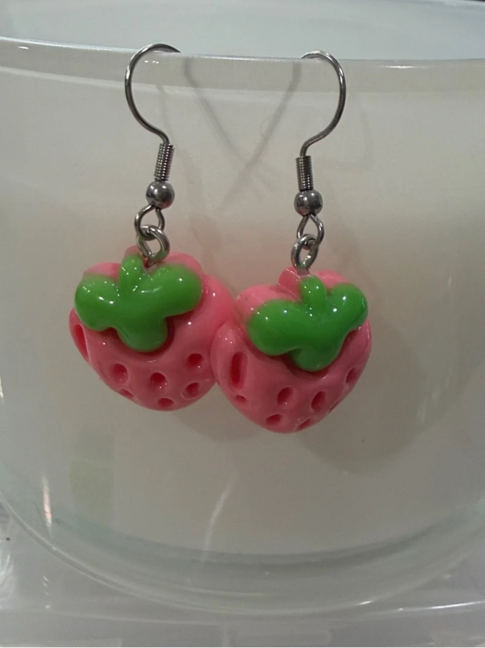 Handmade playful strawberry